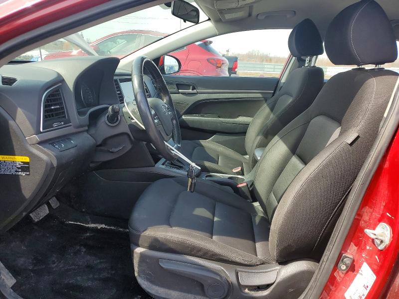 2018 Hyundai Elantra VIN KMHD84LF6JU640060 COPART salvage auction — FRONT END, ON, sold $675 on 2026-07-16 (photo 7)