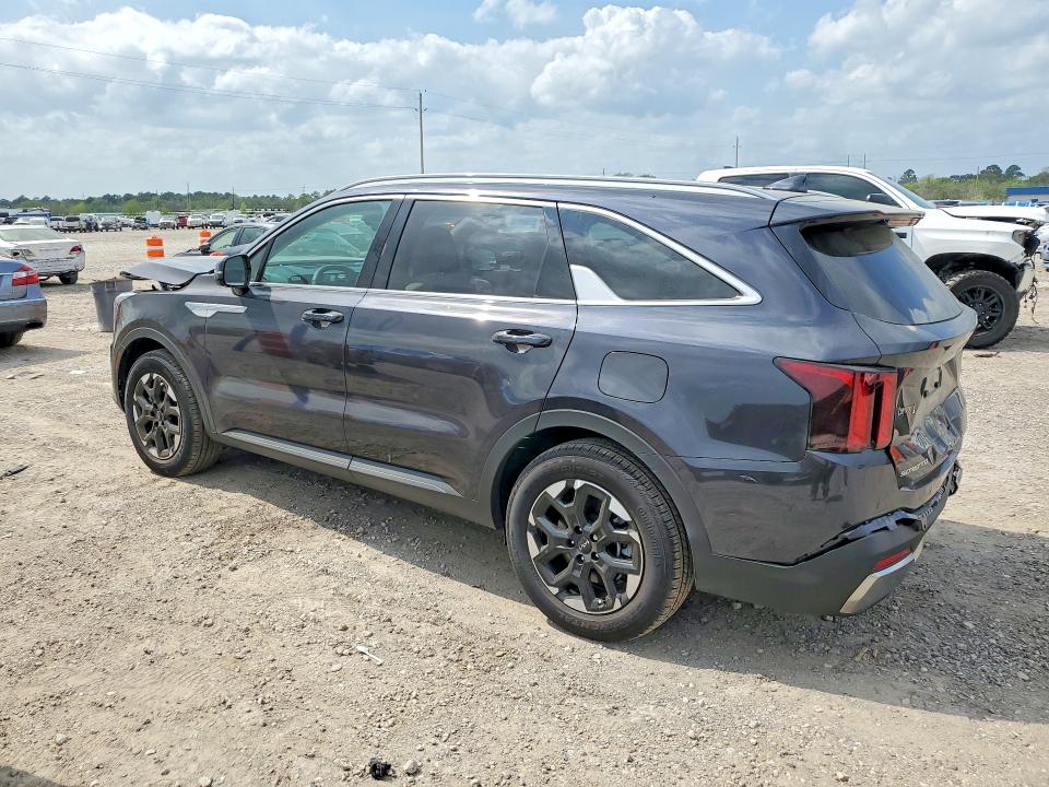 2026 Kia Sorento VIN 5XYRL4JC7TG441721 COPART salvage auction — FRONT END, Tx - Certificate Of Title, sold $11,200 on 2026-07-09 (photo 2)