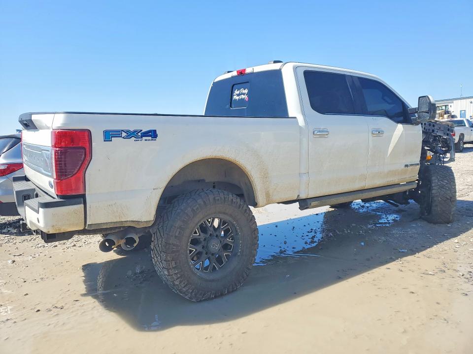 2020 Ford F250 VIN 1FT7W2BT5LEC26624 COPART salvage auction — FRONT END, Id - Salvage Certificate Of Title, sold $350 on 2026-07-02 (photo 3)