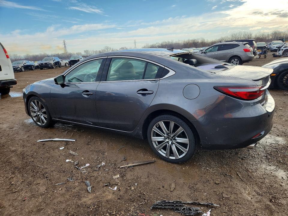 2018 Mazda 6 VIN JM1GL1WYXJ1328661 COPART salvage auction — HAIL, Il - Salvage Certificate, sold $2,800 on 2026-07-24 (photo 2)