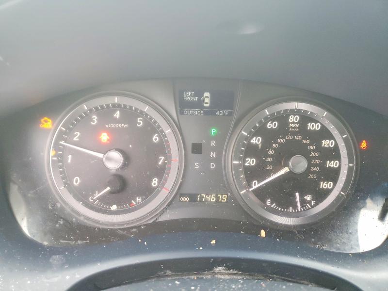 2007 Lexus ES VIN JTHBJ46G372016689 COPART salvage auction — FRONT END, Md - Cert Of Salvage > 75% Damage, sold $900 on 2026-07-06 (photo 9)