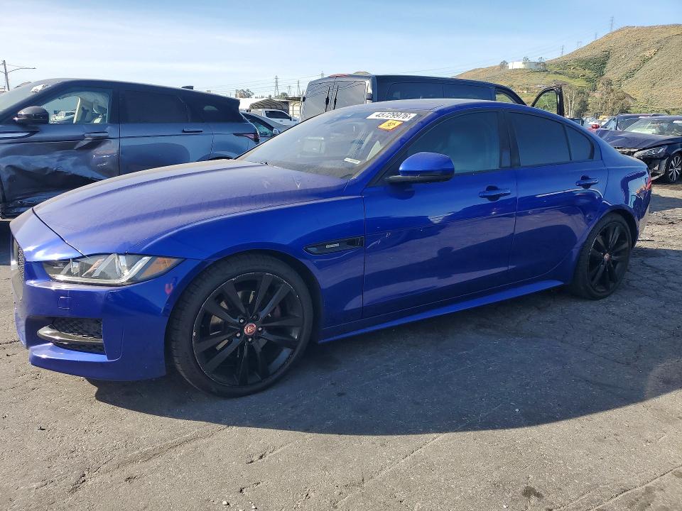 2017 Jaguar Xe VIN SAJAF4BN8HA968860 COPART salvage auction — MINOR DENT/SCRATCHES, CA - SALVAGE CERTIFICATE, sold $1,150 on 2026-07-02 (photo 1)