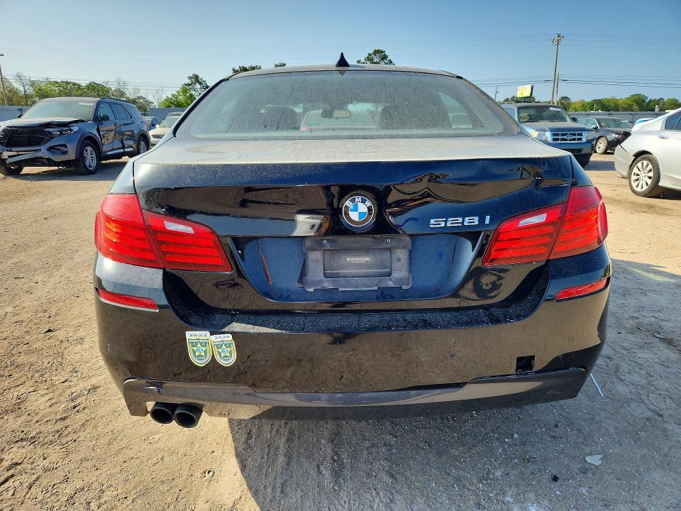 2015 BMW 5er VIN WBA5A5C50FD523993 COPART salvage auction — FRONT END, Al - Cert Of Title-Salvage Title, sold $3,250 on 2026-08-13 (photo 6)