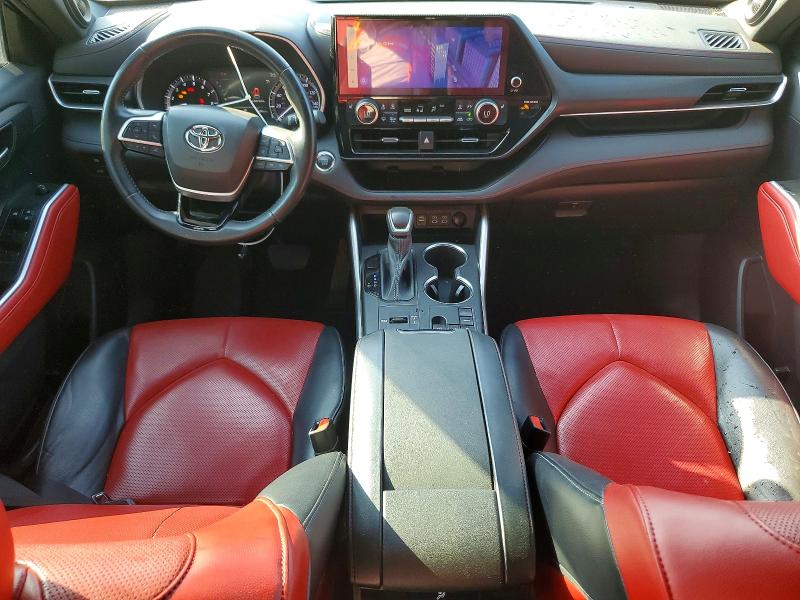 2023 Toyota Highlander VIN 5TDKDRAH4PS023715 COPART salvage auction — FRONT END, Ga - Cert Of Title-Salvage, sold $20,400 on 2026-07-31 (photo 8)