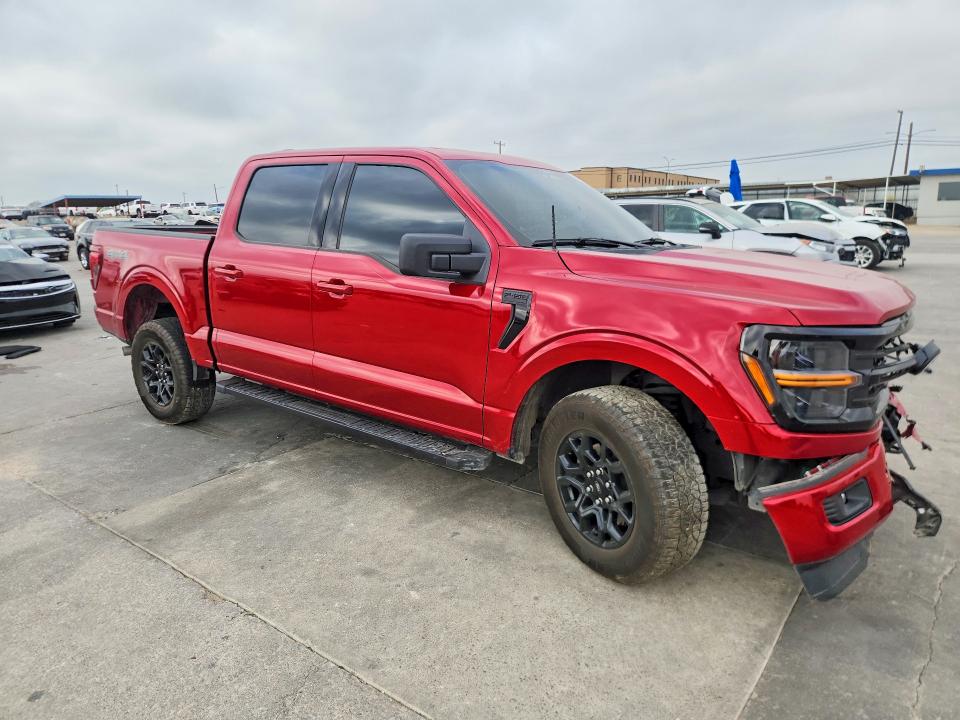 2025 Ford F-150 VIN 1FTFW3L52SKE17824 COPART salvage auction — FRONT END, Tx - Certificate Of Title, sold $22,500 on 2026-07-02 (photo 4)