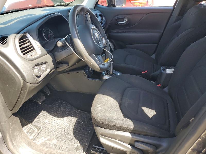 2022 Jeep Renegade VIN ZACNJDB12NPN98350 COPART salvage auction — FRONT END, Tx - Salvage Vehicle Title, sold $1,000 on 2026-07-20 (photo 7)