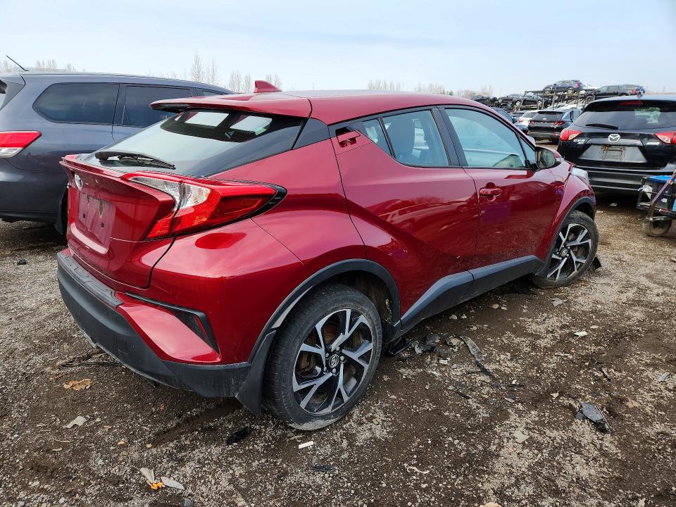 2018 Toyota C-hr VIN NMTKHMBX9JR060486 COPART salvage auction — FRONT END, On - Permit Salvage, sold $2,500 on 2026-07-28 (photo 3)