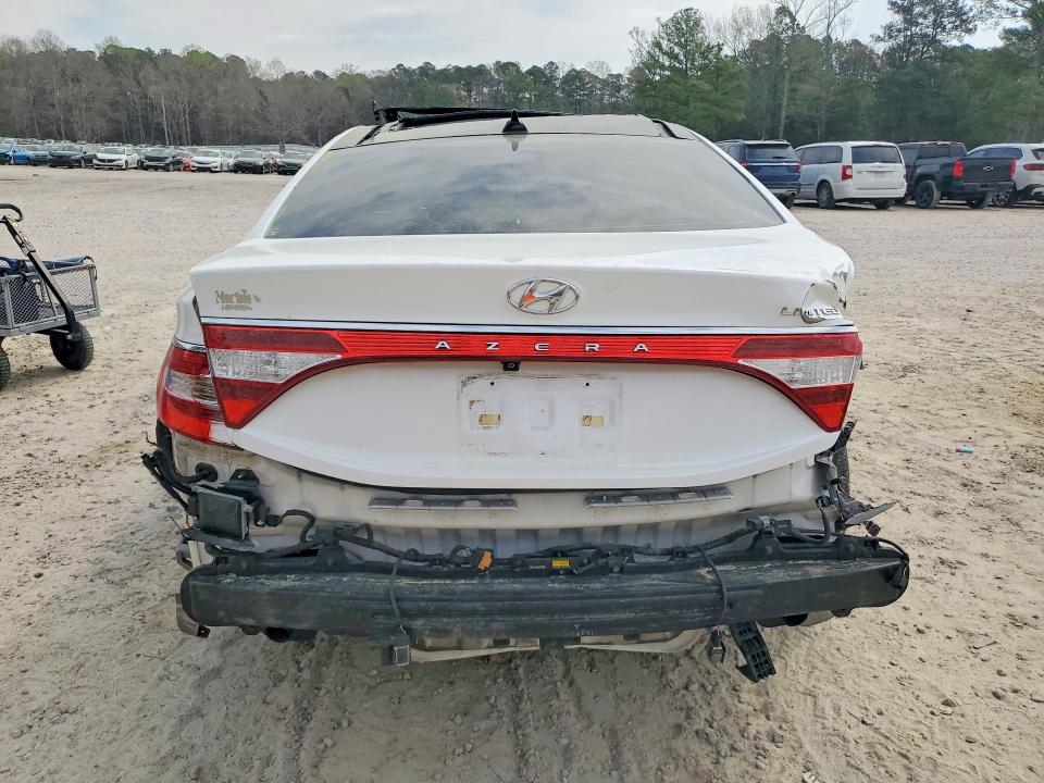 2016 Hyundai Azera VIN KMHFH4JG3GA515743 COPART salvage auction — ALL OVER, Nc - Salvage Certificate Of Title, sold $750 on 2026-07-24 (photo 6)