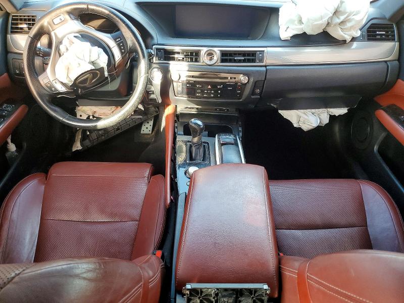 2015 Lexus Gs VIN JTHCE1BL9FA010068 COPART salvage auction — FRONT END, Tx - Salvage Vehicle Title, sold $950 on 2026-07-13 (photo 8)