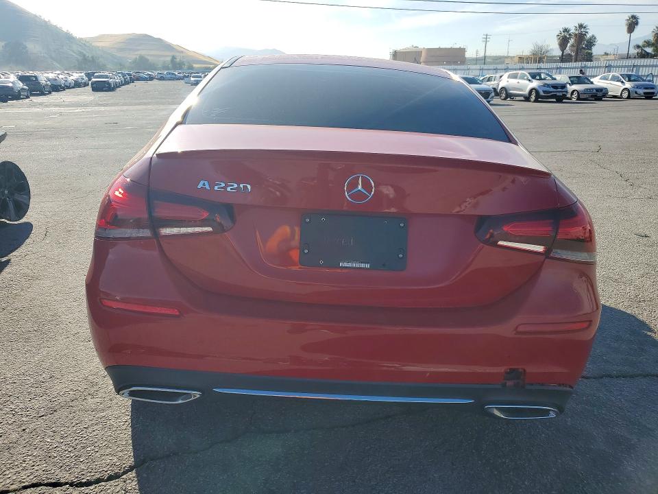 2020 Mercedes-benz A VIN WDD3G4EBXLW039003 COPART salvage auction — FRONT END, Ca - Dis/Dlr/Exp Only Clean Title, sold $2,100 on 2026-07-09 (photo 6)