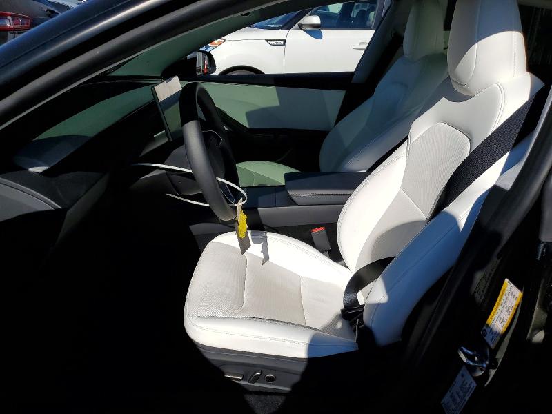 2025 Tesla Model 3 VIN 5YJ3E1EA9SF981987 COPART salvage auction — FRONT END, Salvage Title, sold $12,200 on 2026-07-13 (photo 7)