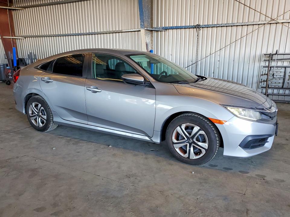 2016 Honda Civic VIN 19XFC2F5XGE230713 COPART salvage auction — REAR END, Ca - Salvage Certificate, sold $4,450 on 2026-07-30 (photo 4)