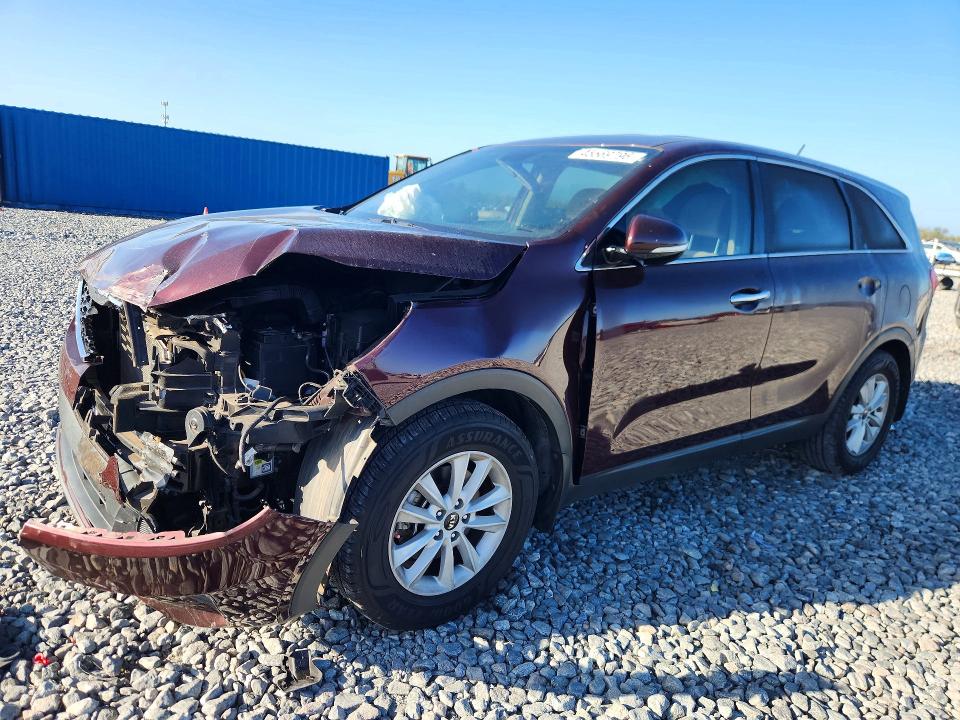 2019 Kia Sorento VIN 5XYPG4A35KG512375 COPART salvage auction — FRONT END, FL - CERT OF TITLE SLVG REBUILDABLE, sold $2,900 on 2026-07-10 (photo 1)