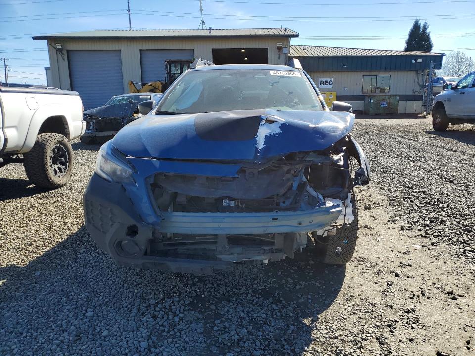 2024 Subaru Outback VIN 4S4BTGUDXR3147567 COPART salvage auction — FRONT END, Or - Salvage Title Certificate, sold $7,800 on 2026-07-28 (photo 5)