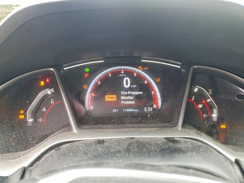 2020 Honda Civic VIN 2HGFC2F86LH550329 COPART salvage auction — FRONT END, Id - Salvage Certificate Of Title, sold $5,300 on 2026-07-02 (photo 9)