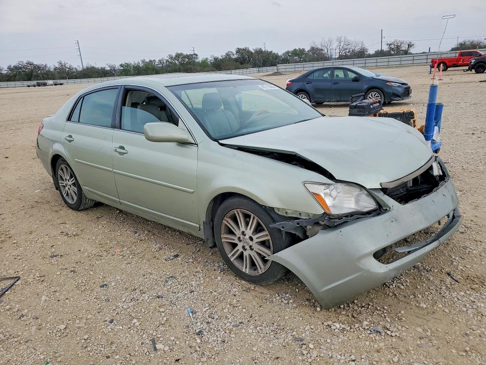 2007 Toyota Avalon VIN 4T1BK36B97U183393 COPART salvage auction — FRONT END, Tx - Certificate Of Title, sold $850 on 2026-07-09 (photo 4)