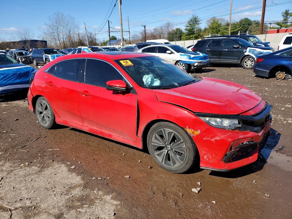 2018 Honda Civic VIN SHHFK7H58JU400158 COPART salvage auction — FRONT END, PA, sold $4,750 on 2026-07-20 (photo 4)