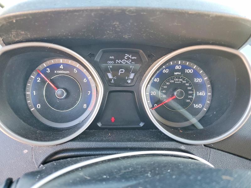 2013 Hyundai Elantra VIN KMHDH6AE1DU007430 COPART salvage auction — MINOR DENT/SCRATCHES, Nv - Certificate Of Title, sold $800 on 2026-07-29 (photo 9)