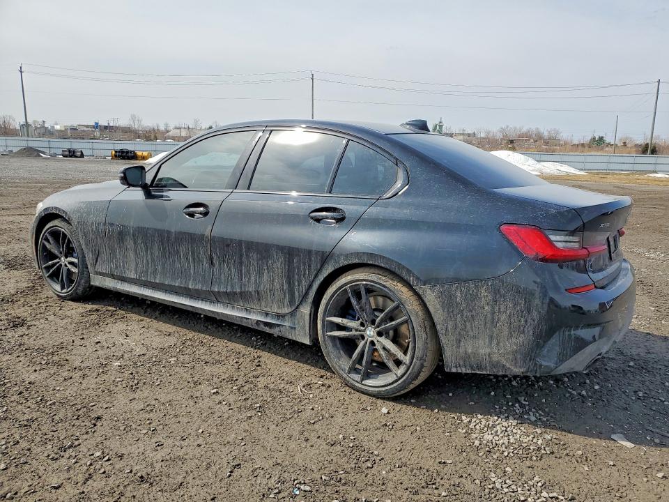 2020 BMW 3er VIN 3MW5R7J00L8B45646 COPART salvage auction — SIDE, ON, sold $16,350 on 2026-07-09 (photo 2)