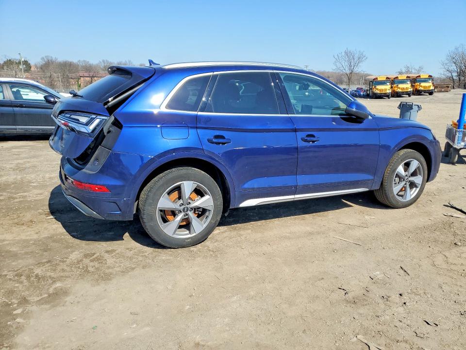 2023 Audi Q5 VIN WA1BBAFY8P2084812 COPART salvage auction — REAR END, Id - Salvage Certificate Of Title, sold $13,600 on 2026-07-14 (photo 3)