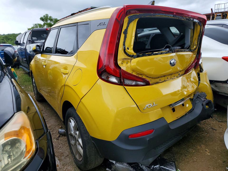 2020 Kia Soul VIN KNDJ23AU5L7113262 COPART salvage auction — REAR END, Hi - Certificate Of Salvage, sold $5 on 2026-06-29 (photo 2)