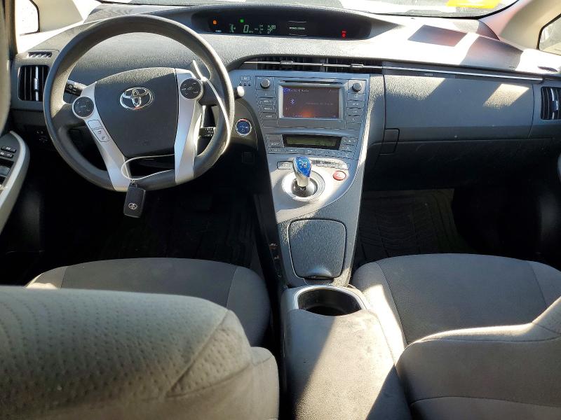2013 Toyota Prius VIN JTDKN3DU6D5567475 COPART salvage auction — FRONT END, Mo - Salvage Certificate Of Title, sold $875 on 2026-07-08 (photo 8)