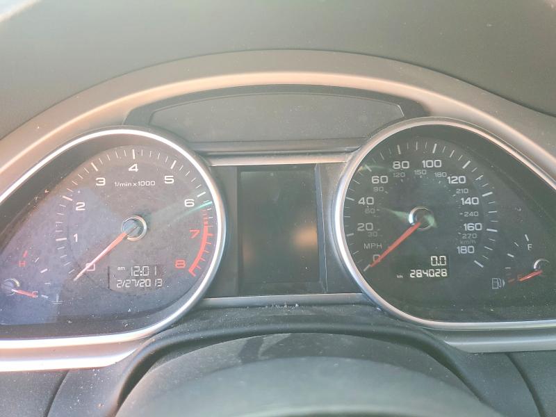 2015 Audi Q7 VIN WA1DGAFE8FD016304 COPART salvage auction — STRIPPED, Tx - Certificate Of Title, sold $1,450 on 2026-07-30 (photo 9)