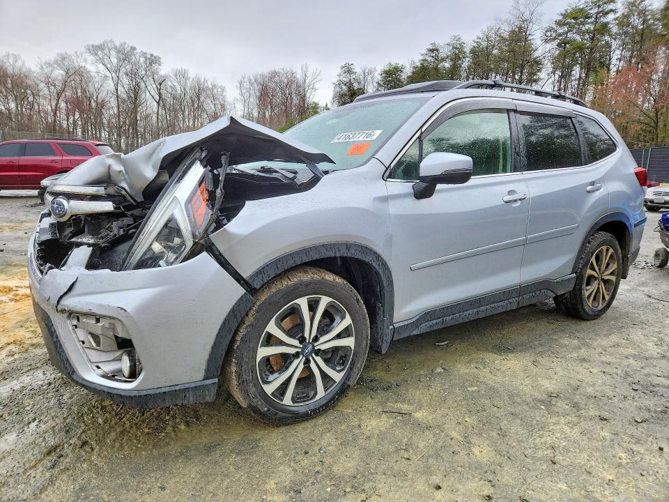 2019 Subaru Forester VIN JF2SKAUC8KH472370 COPART salvage auction — FRONT END, Md - Cert Of Salvage < 75% Damage, sold $2,100 on 2026-07-14 (photo 1)