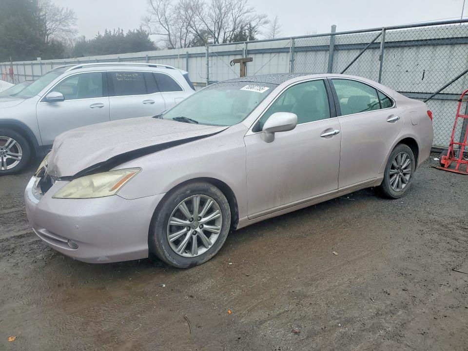 2007 Lexus ES VIN JTHBJ46G372016689 COPART salvage auction — FRONT END, Md - Cert Of Salvage > 75% Damage, sold $900 on 2026-07-06 (photo 1)