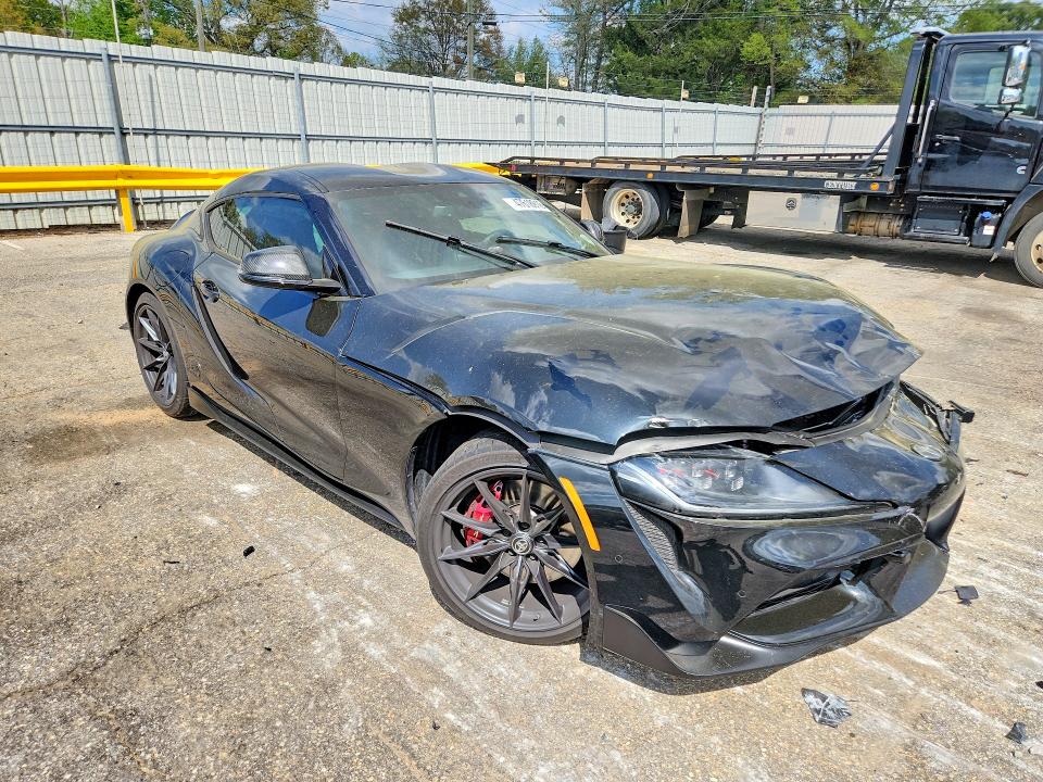 2026 Toyota Supra VIN WZ1DB0G0XTW071498 COPART salvage auction — Front End, AL - CERT OF TITLE-SALVAGE TITLE, sold $23,800 on 2026-05-18 (photo 4)