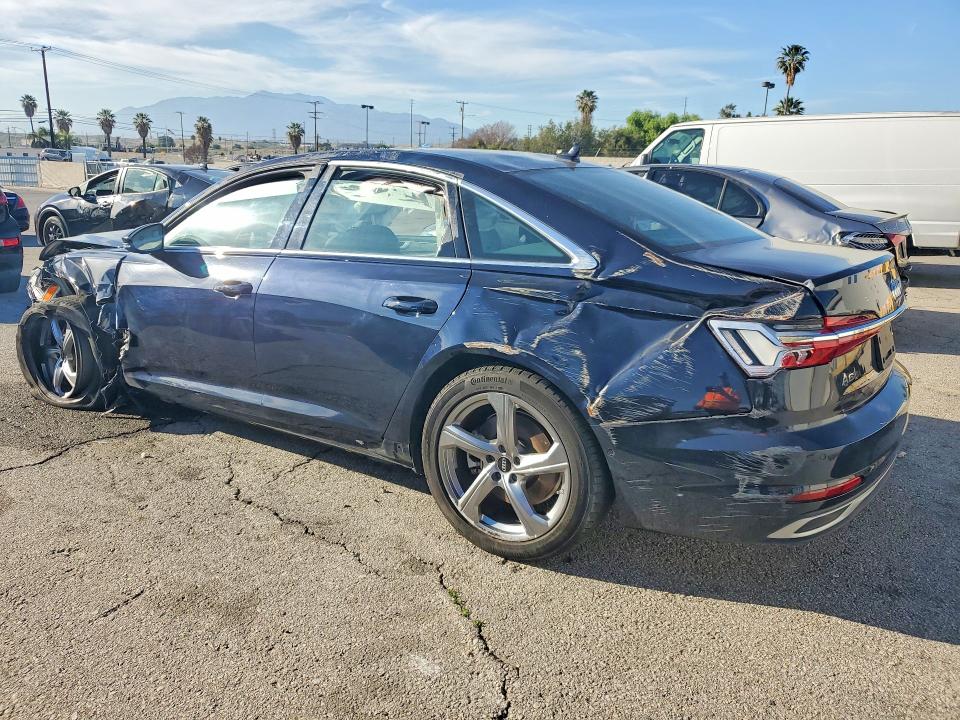 2024 Audi A6 VIN WAUE3BF28RN025517 COPART salvage auction — ROLLOVER, Ca - Salvage Certificate, sold $2,000 on 2026-07-17 (photo 2)