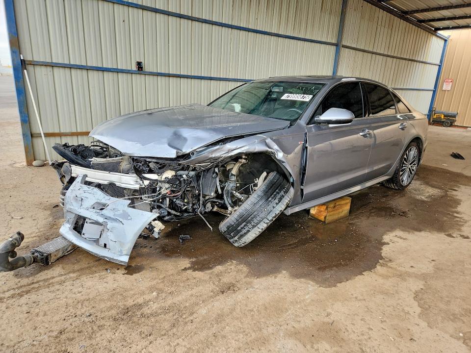 2018 Audi A6 VIN WAUG8AFC9JN034275 COPART salvage auction — FRONT END, CO - DIS/DLR/EXP ONLY CLEAN TITLE, sold $650 on 2026-07-02 (photo 1)
