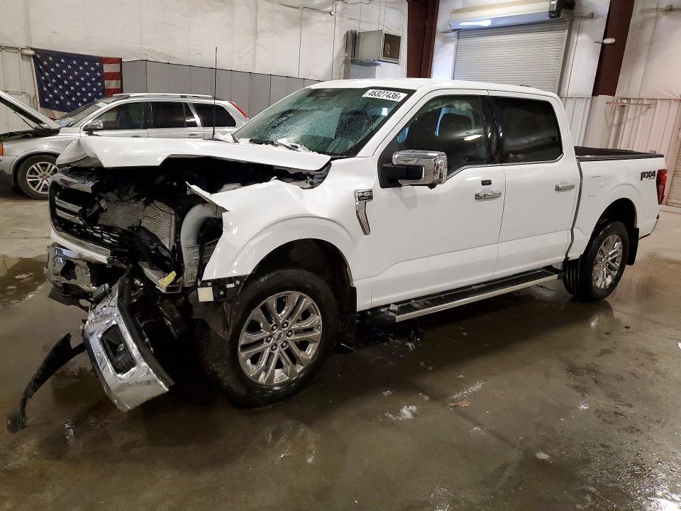 2025 Ford F-150 VIN 1FTFW5L80SFB62721 COPART salvage auction — FRONT END, Mn - Cert Of Title-Salvage, sold $23,900 on 2026-07-20 (photo 1)