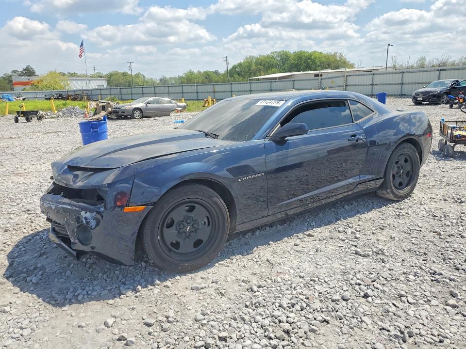 2013 Chevrolet Camaro VIN 2G1FA1E3XD9215681 COPART salvage auction — FRONT END, Al - Cert Of Title-Salvage Title, sold $1,600 on 2026-07-09 (photo 1)