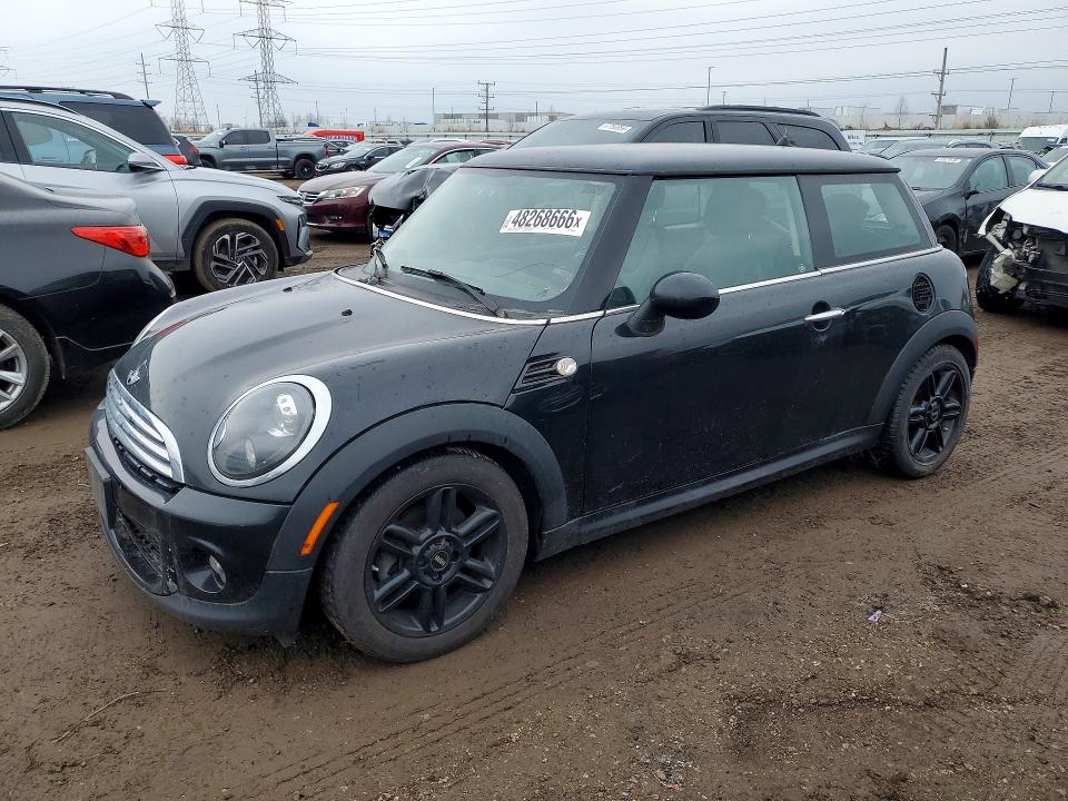 2013 Mini Cooper VIN WMWSU3C59DT373500 COPART salvage auction — NORMAL WEAR, Il - Certificate Of Title, sold $1,050 on 2026-07-07 (photo 1)