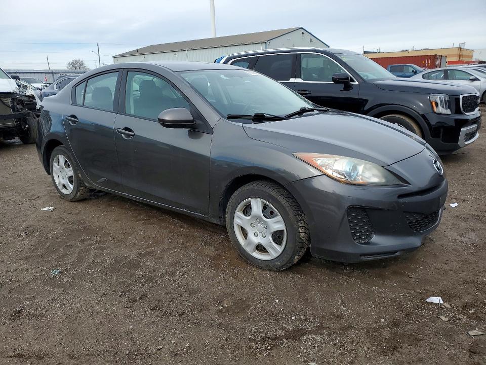 2013 Mazda VIN JM1BL1V77D1849599 COPART salvage auction — REAR END, Salvage Title, sold $475 on 2026-07-30 (photo 4)