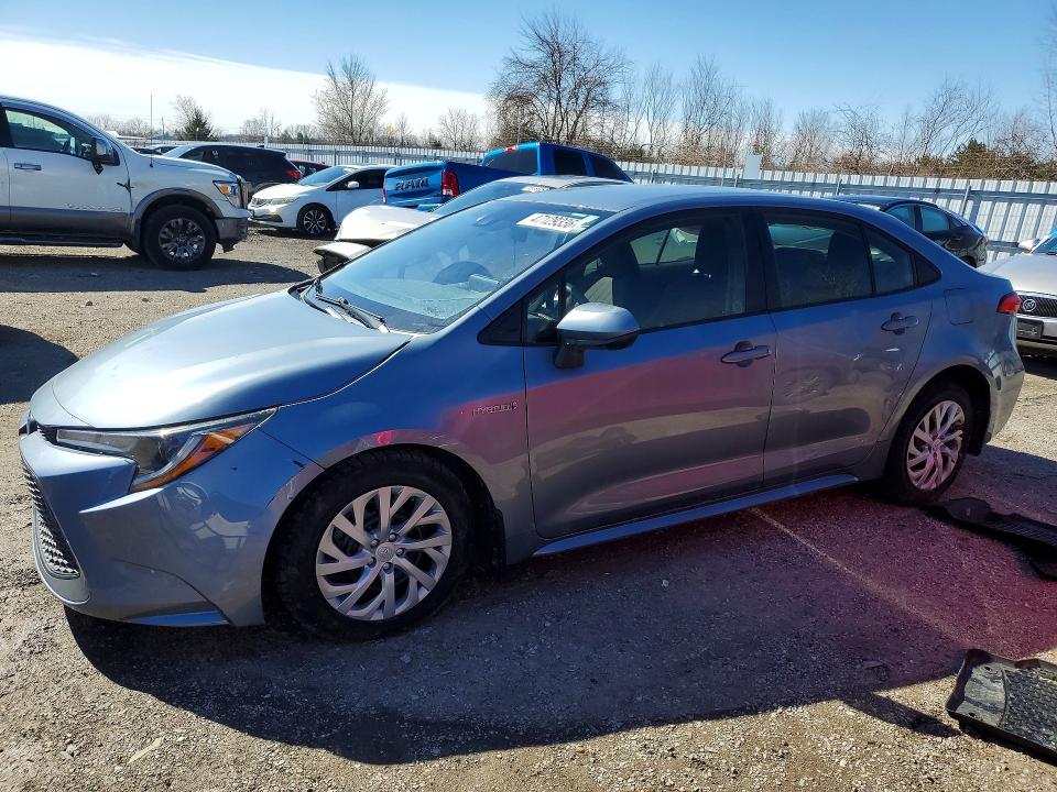2020 Toyota Corolla VIN JTDBBRBE5LJ025538 COPART salvage auction — UNDERCARRIAGE, On - Permit No Brand - Unfit, sold $4,600 on 2026-07-09 (photo 1)