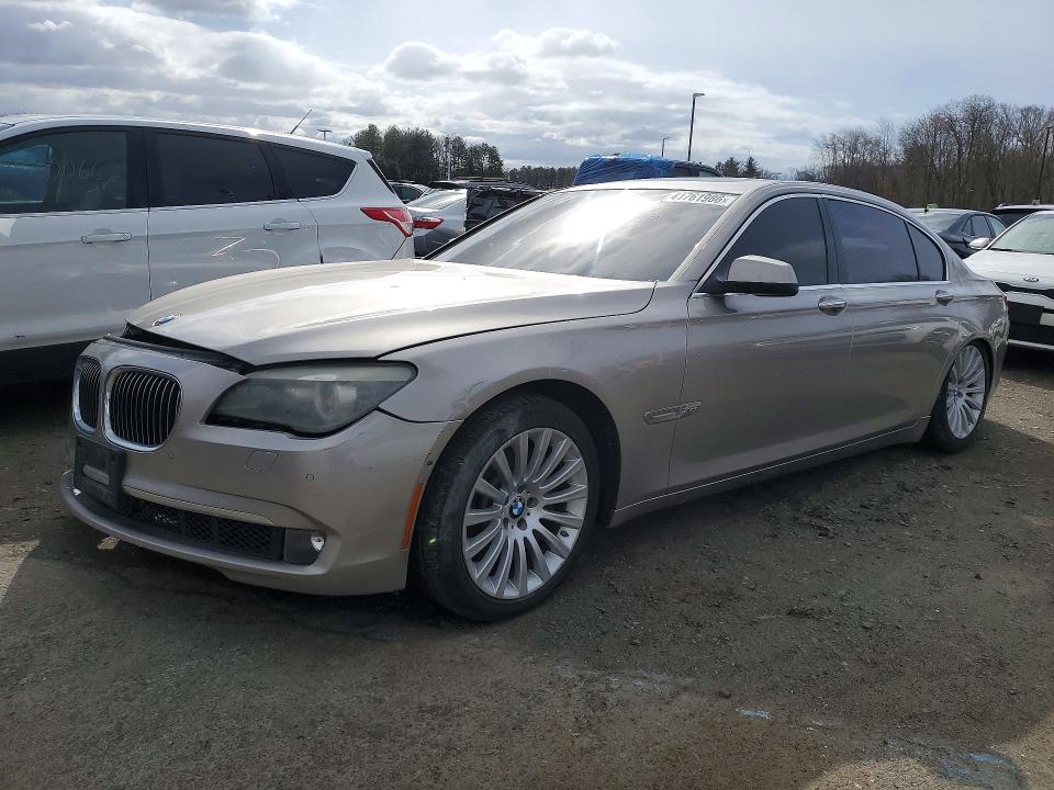 2010 BMW 7 series VIN WBAKC8C5XAC430220 COPART salvage auction — FRONT END, WV - CERTIFICATE OF TITLE, sold $2,900 on 2026-07-31 (photo 1)