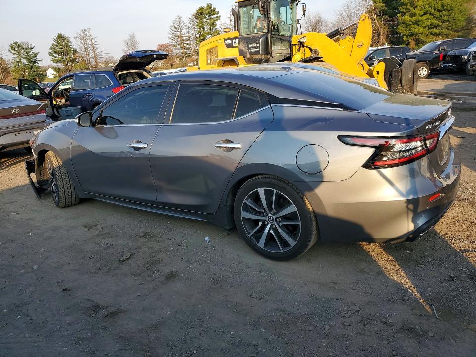 2021 Nissan Maxima VIN 1N4AA6CV7MC508987 COPART salvage auction — FRONT END, Md - Cert Of Salvage > 75% Damage, sold $2,100 on 2026-07-20 (photo 2)