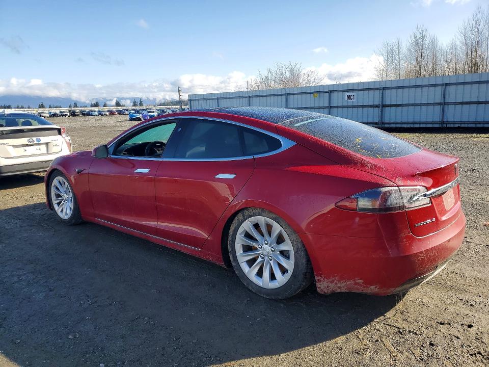 2018 Tesla Model s VIN 5YJSA1E2XJF292393 COPART salvage auction — WATER/FLOOD, WA - BILL OF SALE, sold $2,600 on 2026-07-06 (photo 2)