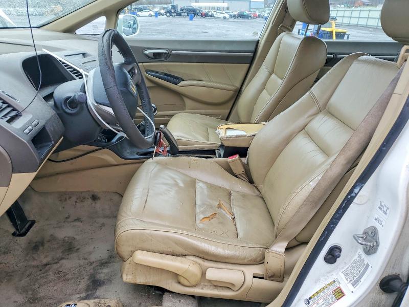 2008 Honda Civic VIN 2HGFA15908H516260 COPART salvage auction — FRONT END, Pa - Cert Of Salvage-R=Reconstructe (P), sold $500 on 2026-07-02 (photo 7)