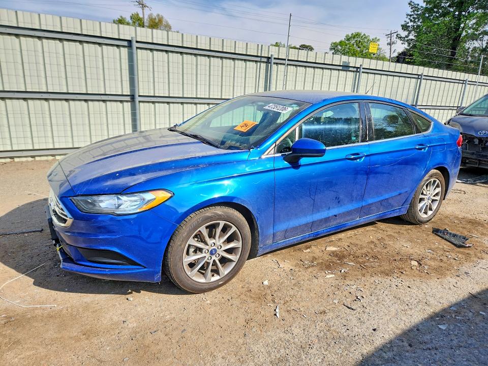 2017 Ford Fusion VIN 3FA6P0H70HR342590 COPART salvage auction — FRONT END, AR - CERT OF TITLE-SALVAGE, sold $2,200 on 2026-07-02 (photo 1)