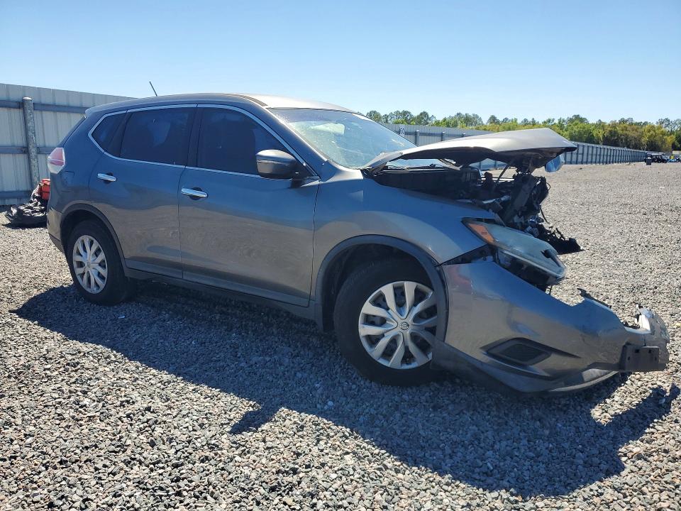2015 Nissan Rogue VIN KNMAT2MTXFP553766 COPART salvage auction — FRONT END, FL - CERT OF TITLE SLVG REBUILDABLE, sold $375 on 2026-07-24 (photo 4)