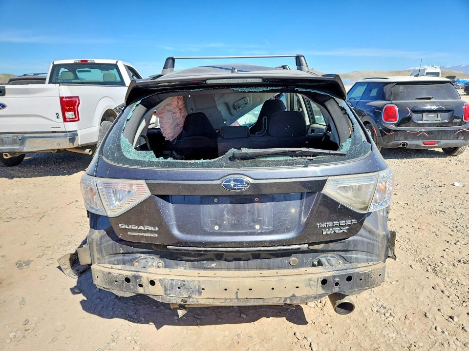 2010 Subaru Wrx VIN JF1GH7G62AG822792 COPART salvage auction — FRONT END, Ut - Salvage Certificate, sold $350 on 2026-07-24 (photo 6)