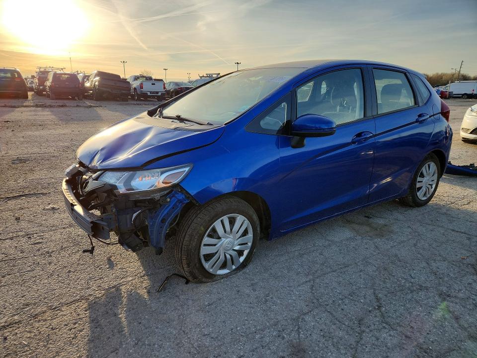2016 Honda Fit VIN JHMGK5H55GX020959 COPART salvage auction — FRONT END, In - Cert Of Title-Salvage Title, sold $2,150 on 2026-07-31 (photo 1)