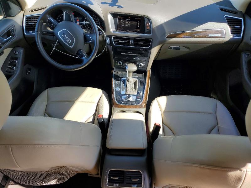 2013 Audi Q5 VIN WA1DGAFP0DA066548 COPART salvage auction — FRONT END, Md - Cert Of Salvage > 75% Damage, sold $600 on 2026-07-09 (photo 8)