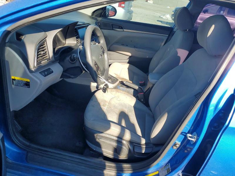 2018 Hyundai Elantra VIN KMHD84LF1JU554171 COPART salvage auction — FRONT END, Ca - Dis/Dlr/Exp Only Clean Title, sold $1,300 on 2026-07-03 (photo 7)