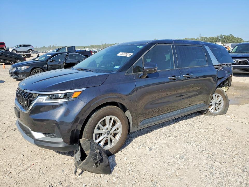 2024 Kia Carnival VIN KNDNB4H30R6433902 COPART salvage auction — REAR END, Tx - Salvage Vehicle Title, sold $7,000 on 2026-07-10 (photo 1)