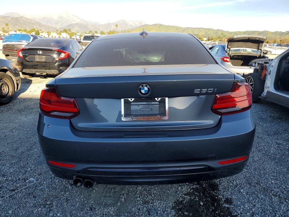 2020 BMW 2er VIN WBA2J1C04L7D91530 COPART salvage auction — FRONT END, CA - SALVAGE CERTIFICATE, sold $5,300 on 2026-07-15 (photo 6)