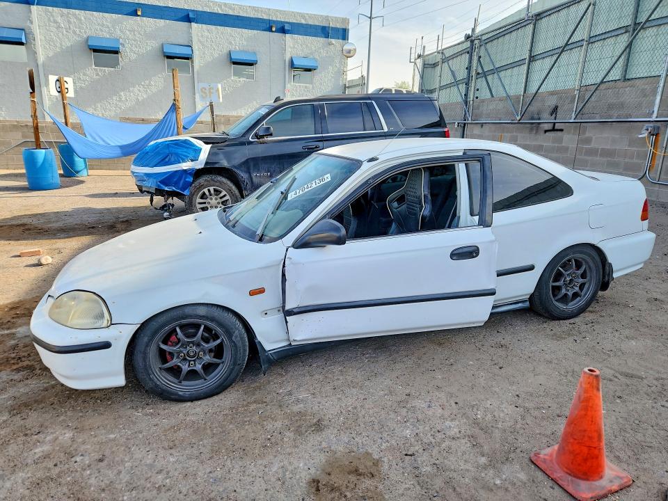 1996 Honda Civic VIN 1HGEJ6121TL061934 COPART salvage auction — SIDE, Nm - Cert Of Title-Salvage, sold $350 on 2026-07-09 (photo 1)